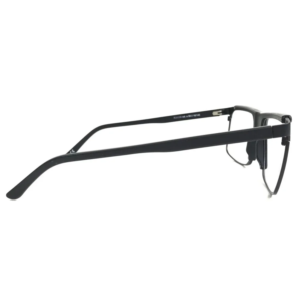 Andy Wolf Eyeglasses Frames BLAISE col.a Brown Square Oversized 56-18-145